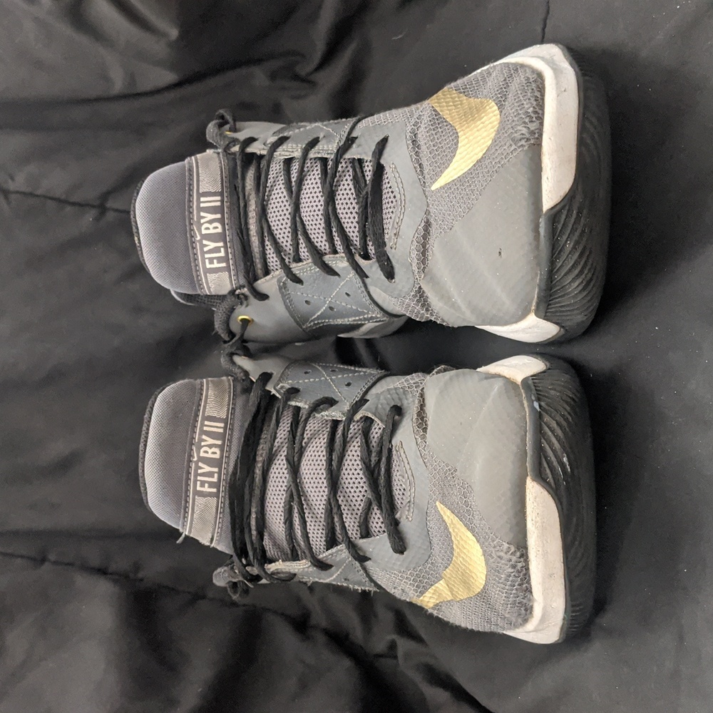 Nike Fly By II, US 13 Mens, Gray